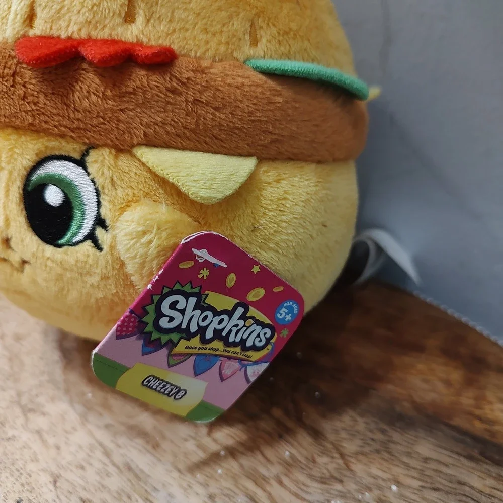 Shopkins Cheezey B Burger Stuffed Plushie 5